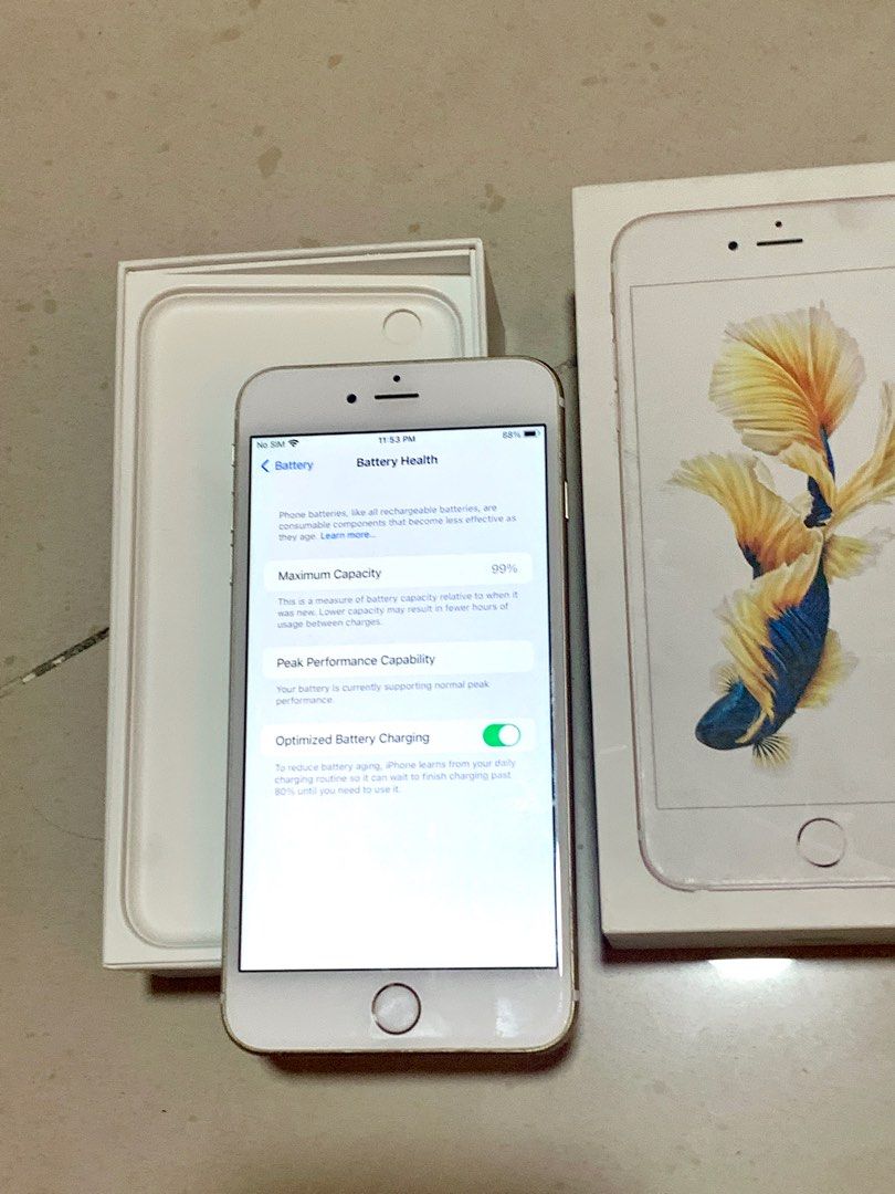 iPhone6S USED 32G バッテリー82