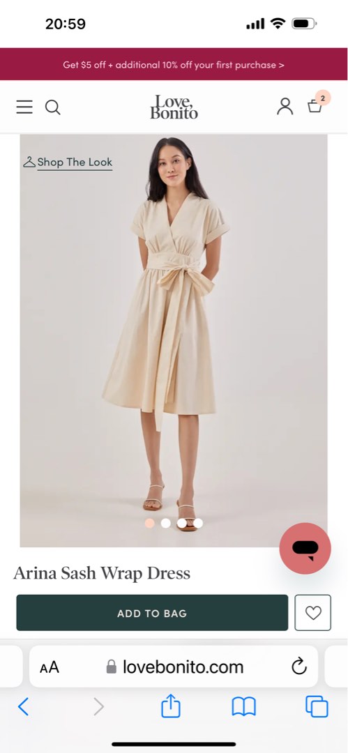 Gal meets glam arina dress online