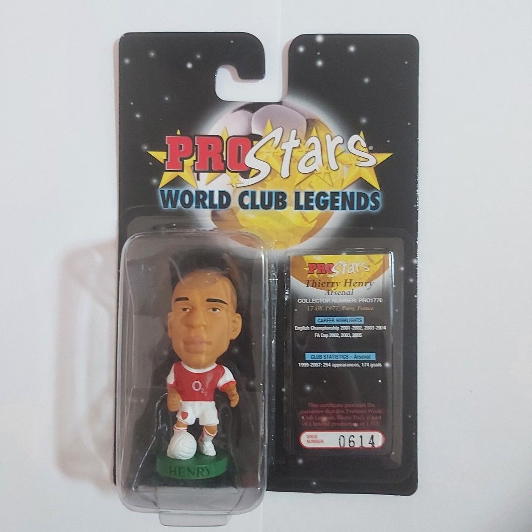 322★サッカー★thierry henry★prostars★フィギュア henry★prostars★フィギュア 322★サッカー★thierry