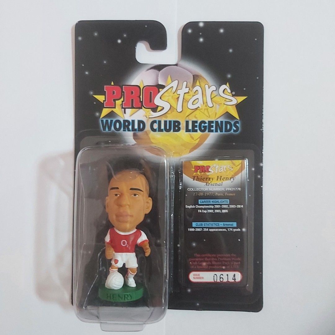 Arsenal Thierry Henry Corinthian Prostars Football Figurine Model