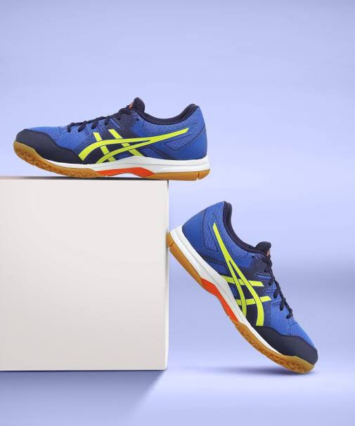 Asics gel-rocket 9 blue / sour yuzu hotsell