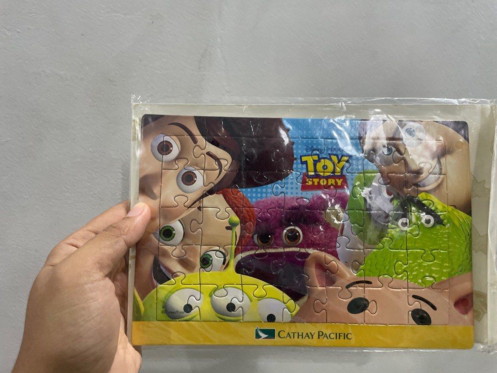 AUTHENTIC Toy Story Puzzle (Category: Board Games & Puzzles) located in San Mateo. Submitted by tiktok.tiktok (Listing ID 1246923974, Image 2). Description: Toy story puzzle with free smaller toy story puzzle :).