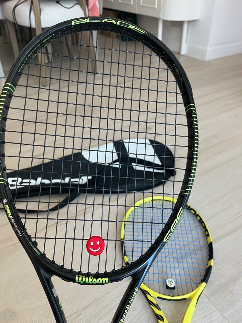Babolat, Wilson tennis racket racquet 網球拍, 運動產品, 運動與體育, 運動與體育 - 球拍和球類運動 ...
