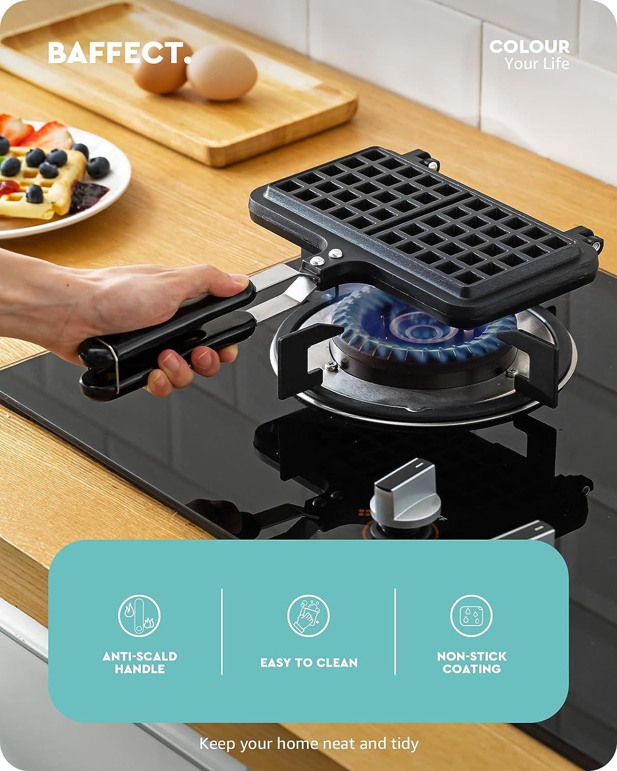 Stove Top Waffle Iron