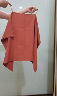 baju nana atasan orange merah tanktop atasan top perempuan formal casual office looks kantor dalaman girl pesta party red orange