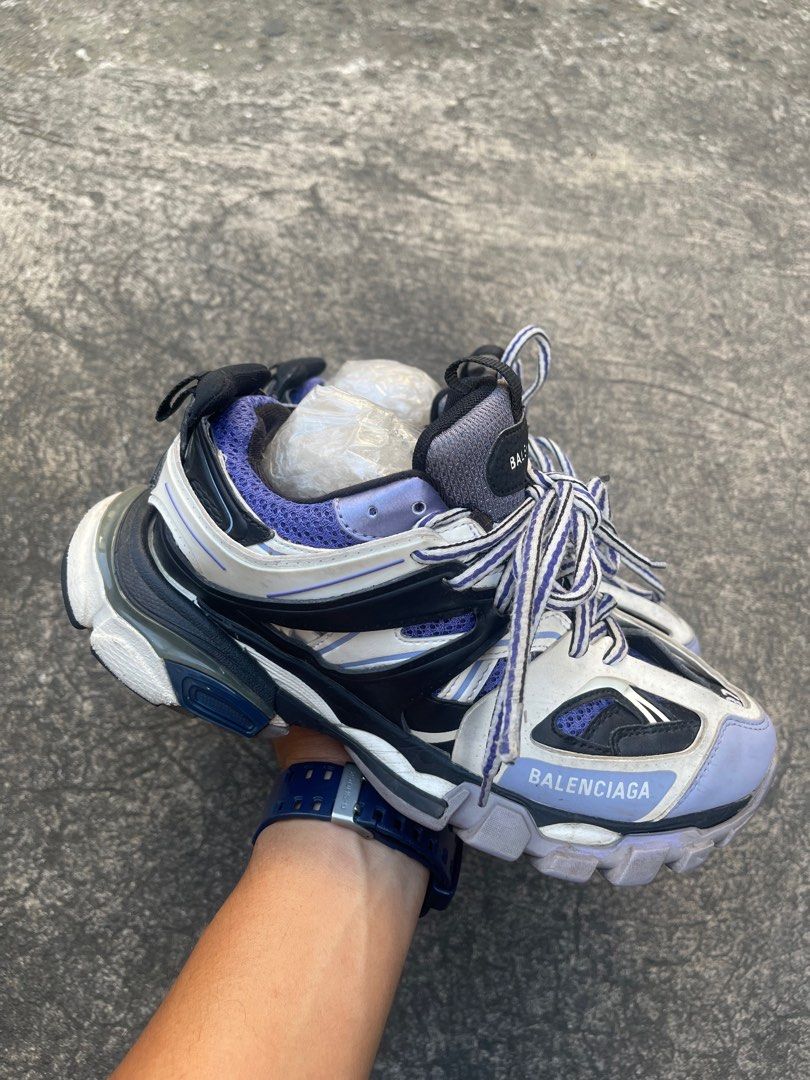 balenciaga runners homme violet