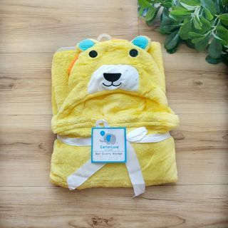 *BARU* Selimut topi bayi carter double fleece import