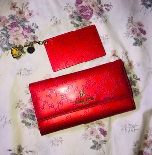BEANPOLE long patent wallet with card holder
