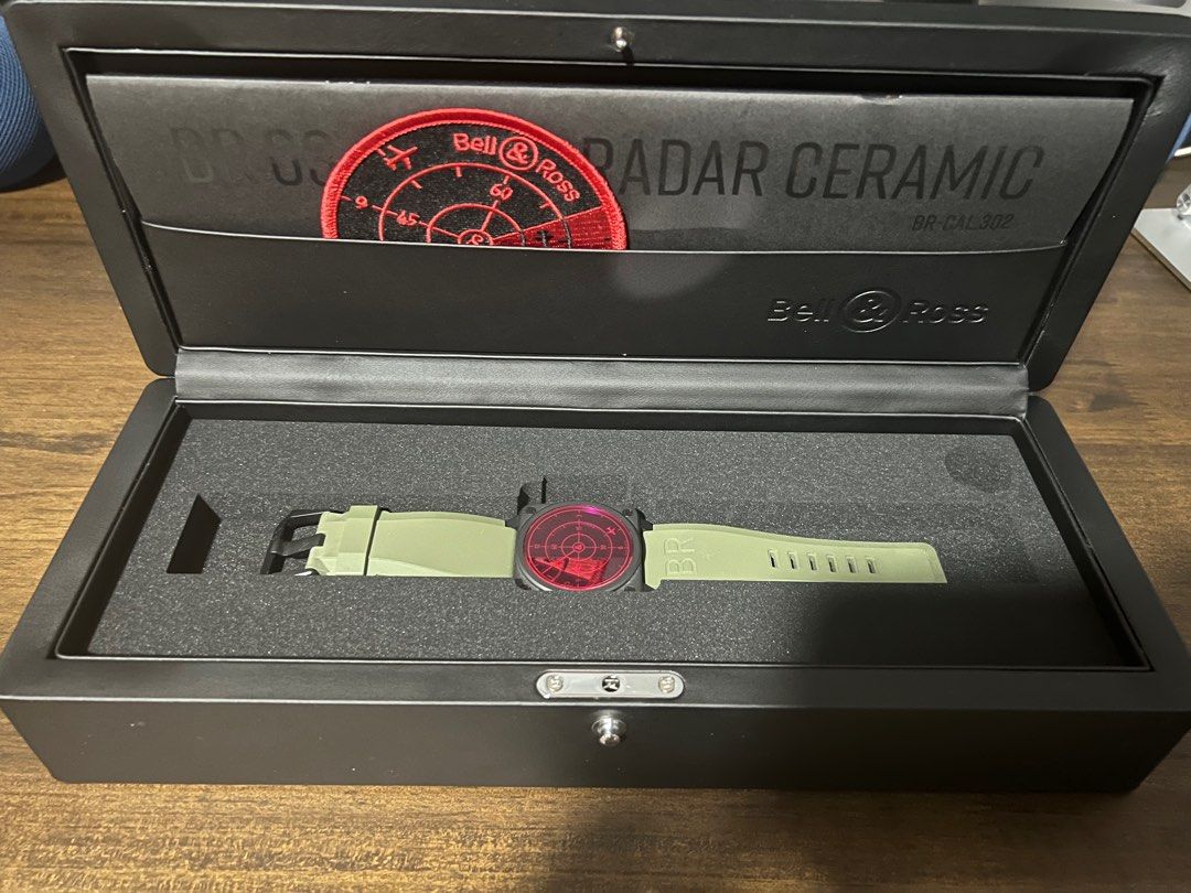 Bell Ross 03 92 Red Radar Ceramic 42mm