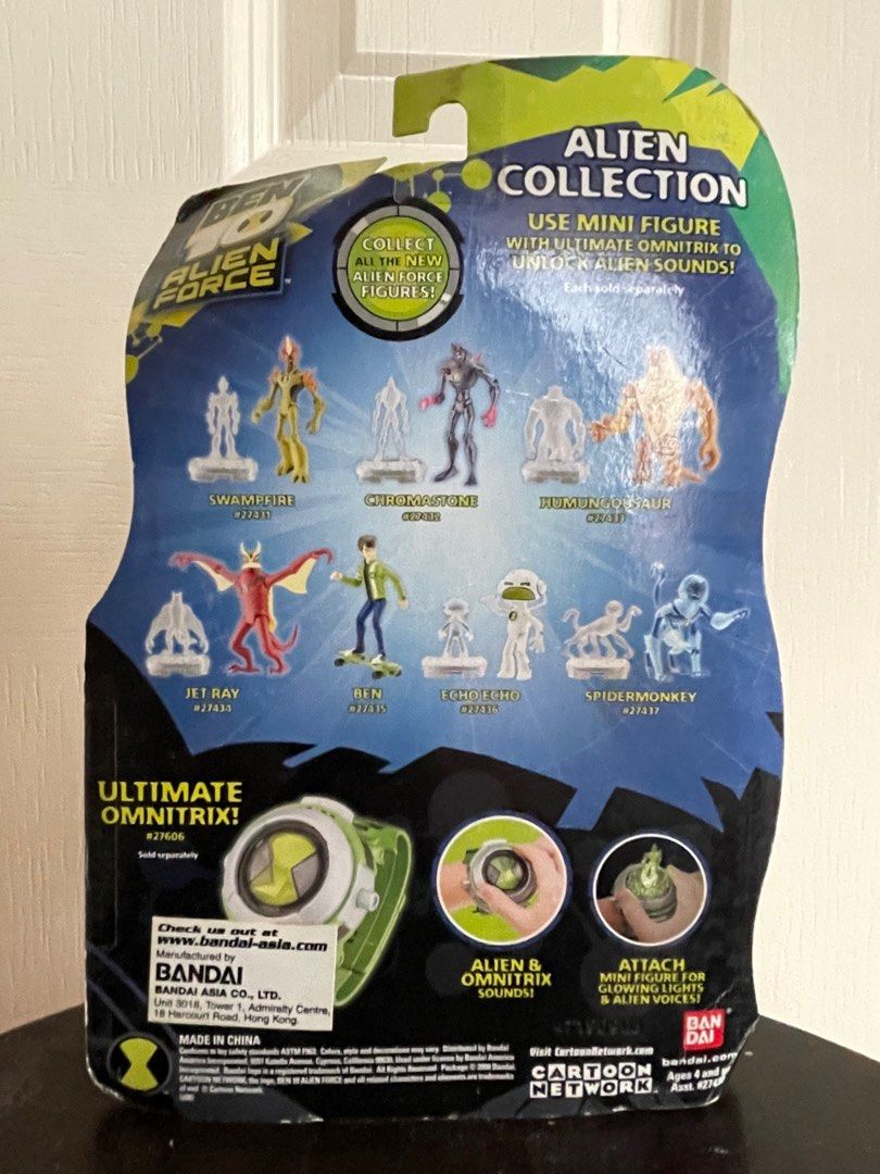 Ben 10 Alien Force Alien Collection Echo Echo Action Figure (Category: Action & Battle Toys) located in Paranaque City. Submitted by 0nlinegaragesale (Listing ID 1246758163, Image 2). Description: Introducing the Ben 10 Alien Force Alien Collection Echo Echo Action Figure - a captivating addition for Ben 10 fans and action figure collectors! Product Details: Series: Ben 10 Alien Force Alien Collection Character: Echo Echo Size: Approx. 4 inches C