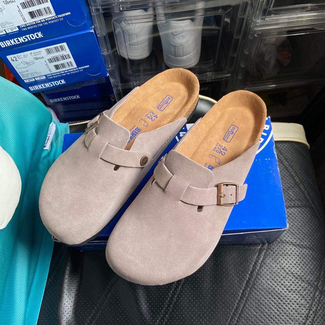 Boston soft online footbed taupe
