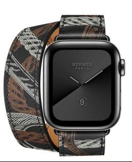 Apple Watch Hermès - 45mm Kraft/Orange Jumping Single Tour - Business -  Apple (SG)