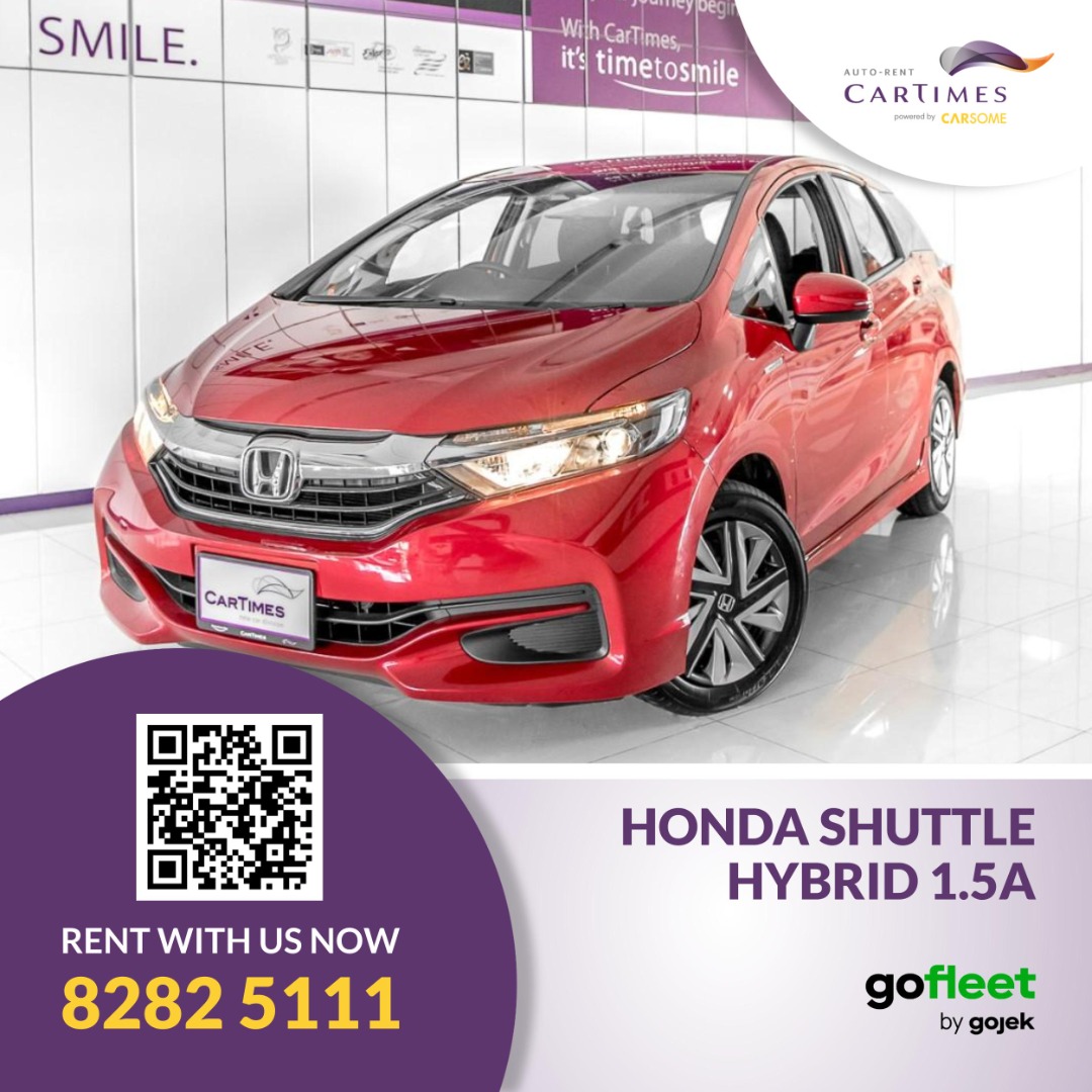[BRAND NEW] Honda Shuttle Hybrid LED 1.5A, Cars, Car Rental on Carousell