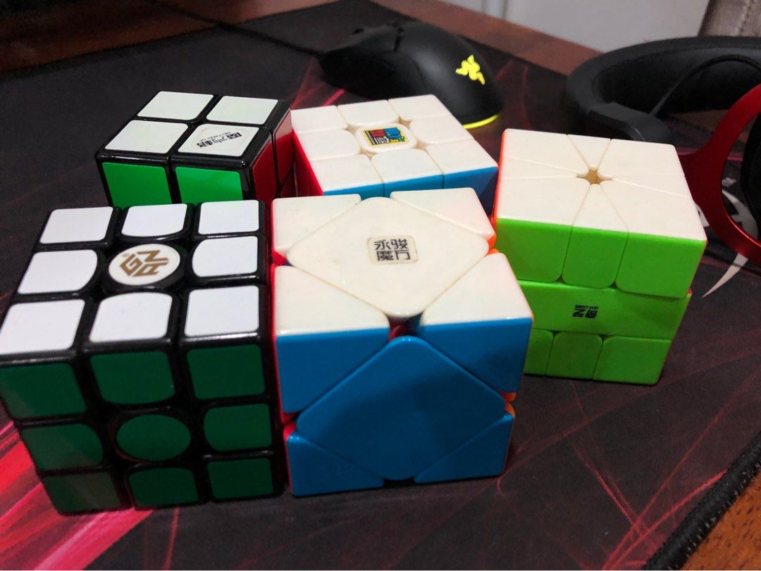 branded used rubiks cube, Hobbies & Toys, Toys & Games on Carousell