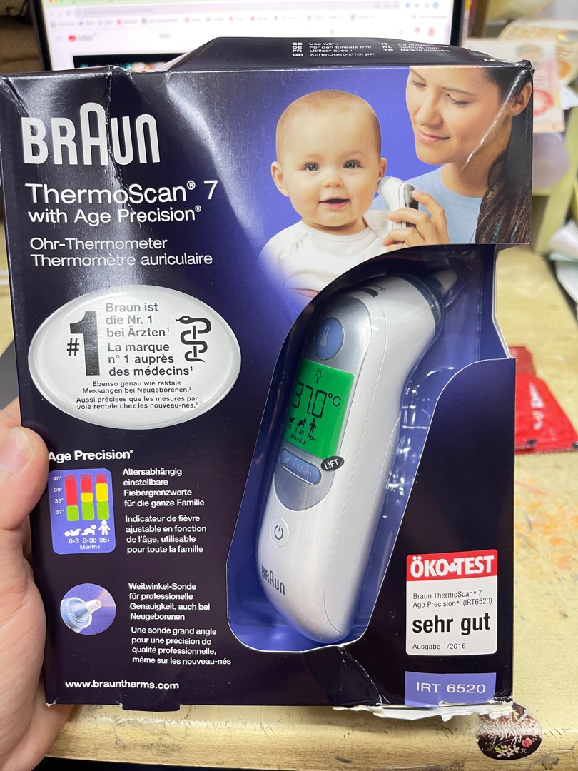 Thermomètre Auriculaire - Braun - Thermoscan 7 with Age Precision