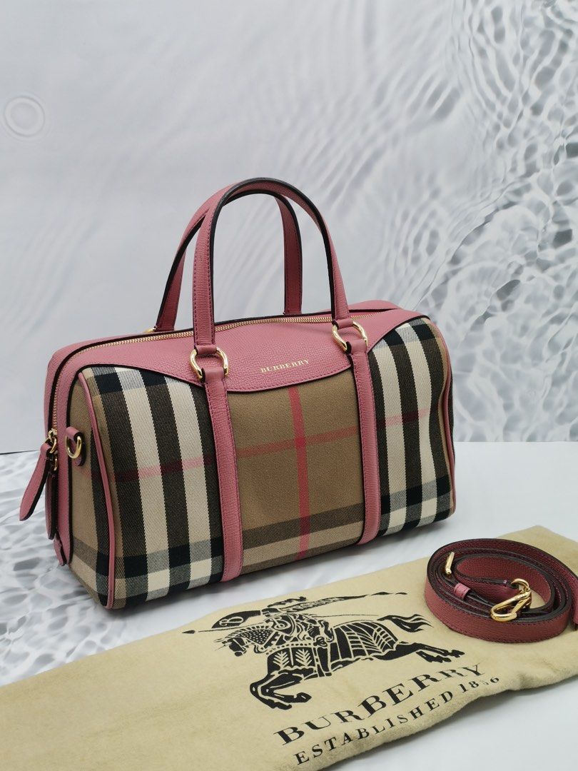 Burberry alchester bowling bag deals