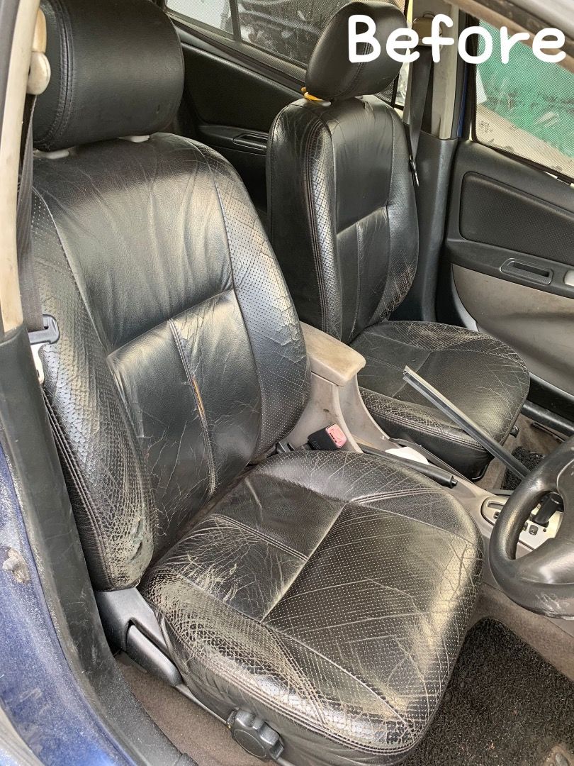 Car seats leather upholstery, Car Accessories, Car & Services