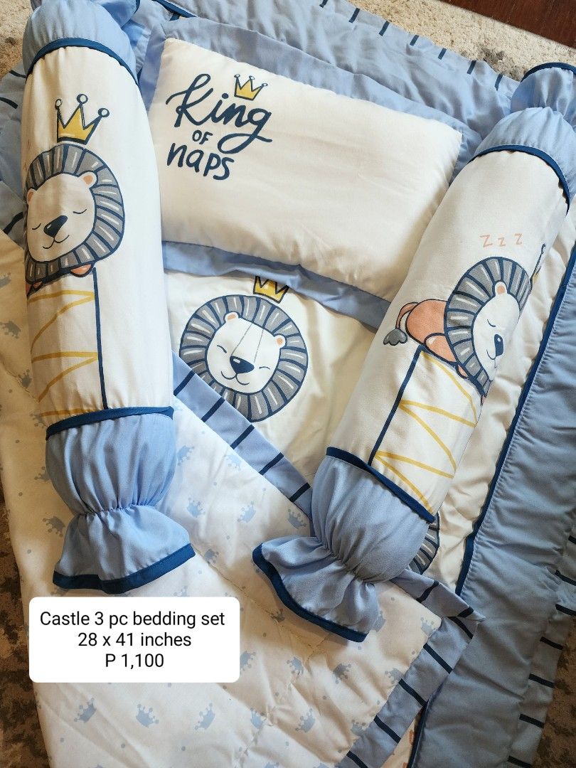 Castle baby bedding sale