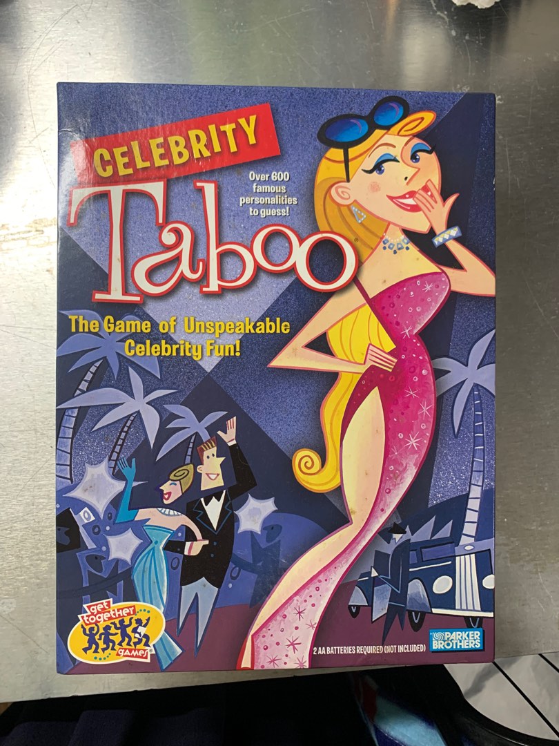 Celebrity Taboo on Carousell