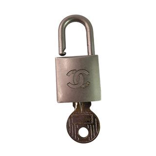 LOUIS VUITTON AUTH BRASS #313 LOCK KEY PADLOCK- POLISHED! Fits all bags! USA