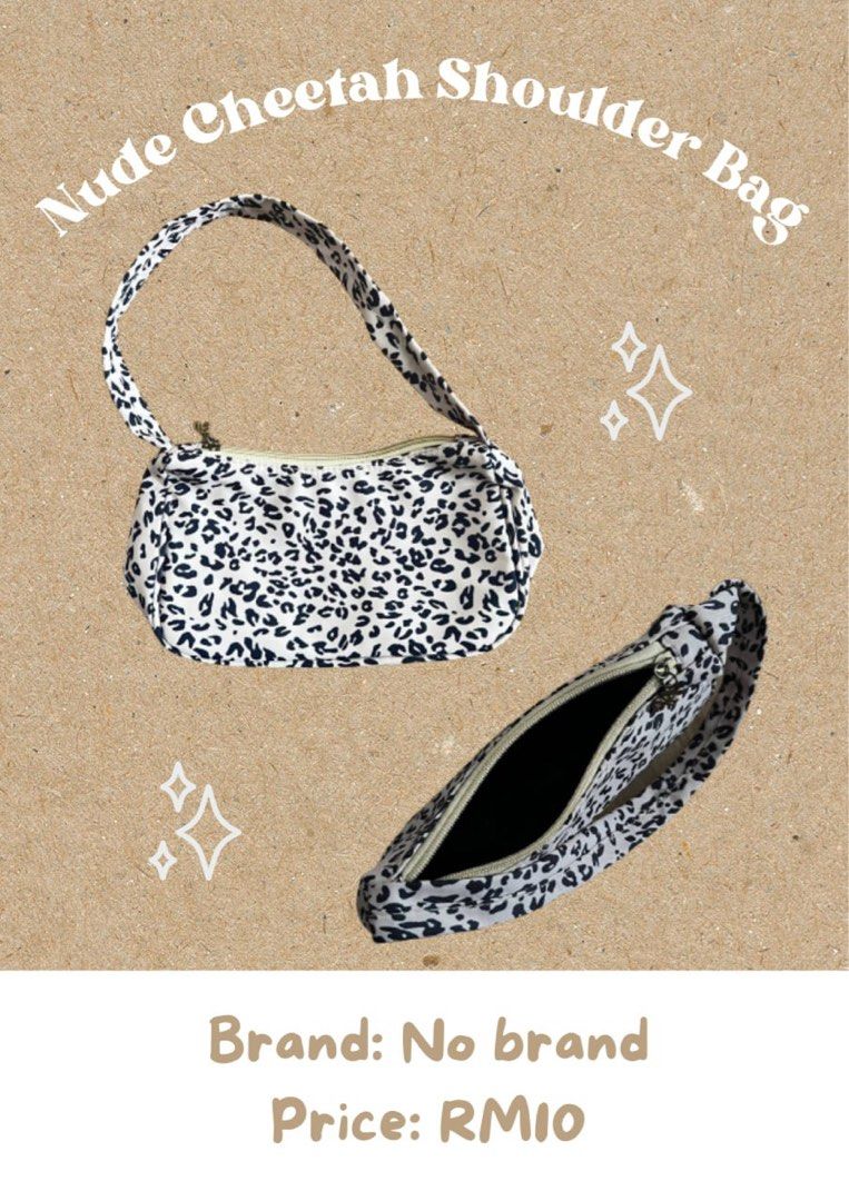 Cheetah shoulder bag on sale