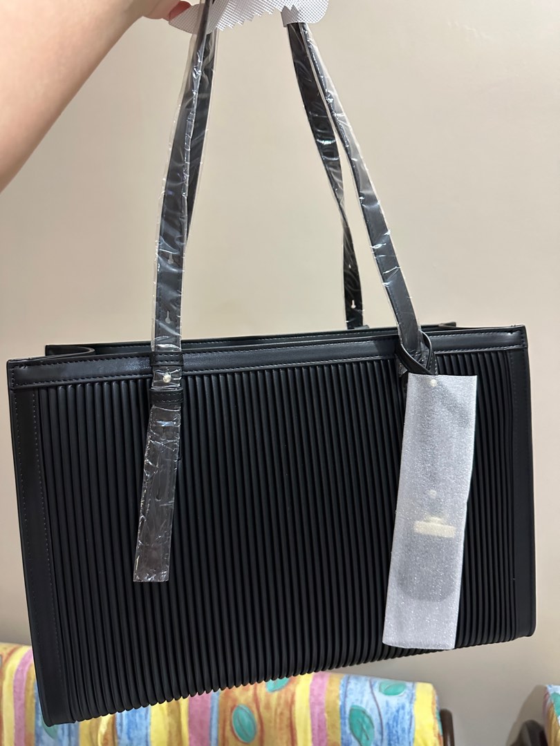 Brie Pleated Tote Bag  Christy Ng International Pte. Ltd.
