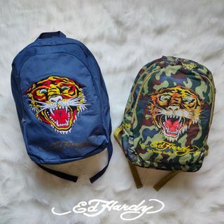 CLASSIC ED HARDY BACKPACK COLLECTION | Print Embroidered Designs