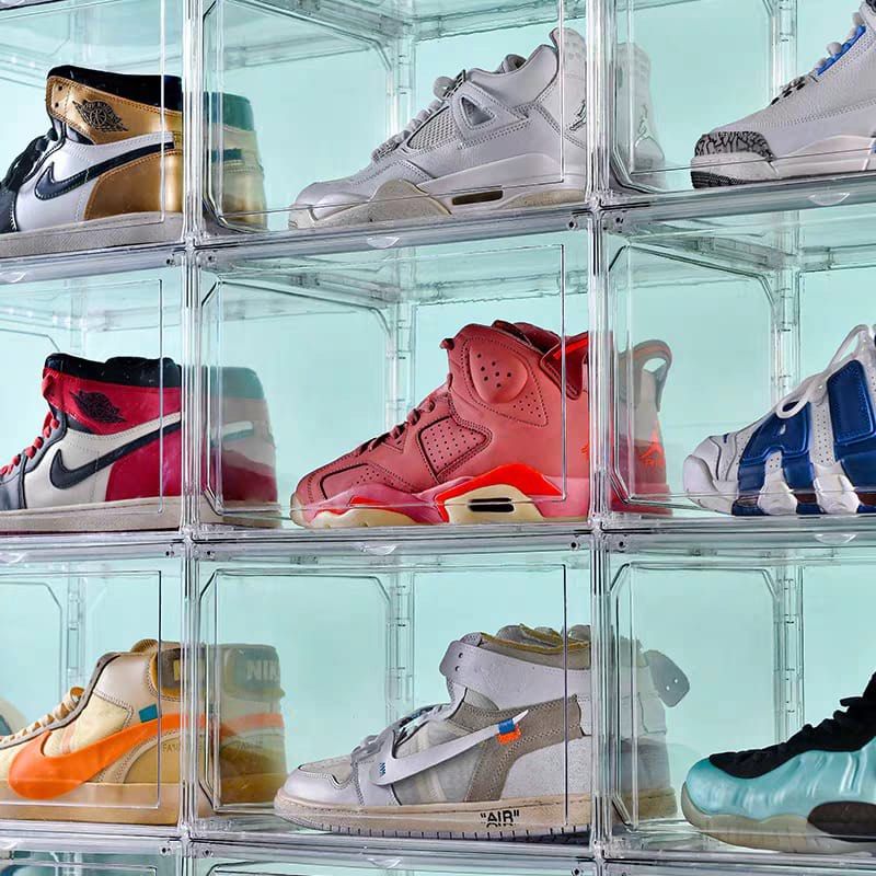 Clear Shoe boxes Furniture Home Living Home Improvement