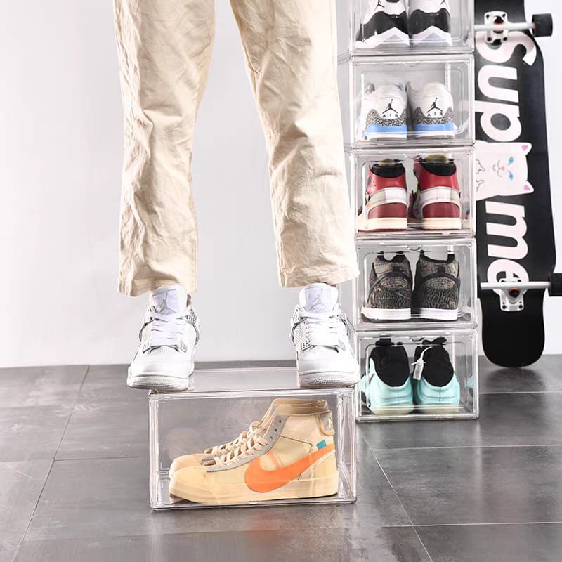 Clear Shoe boxes Furniture Home Living Home Improvement