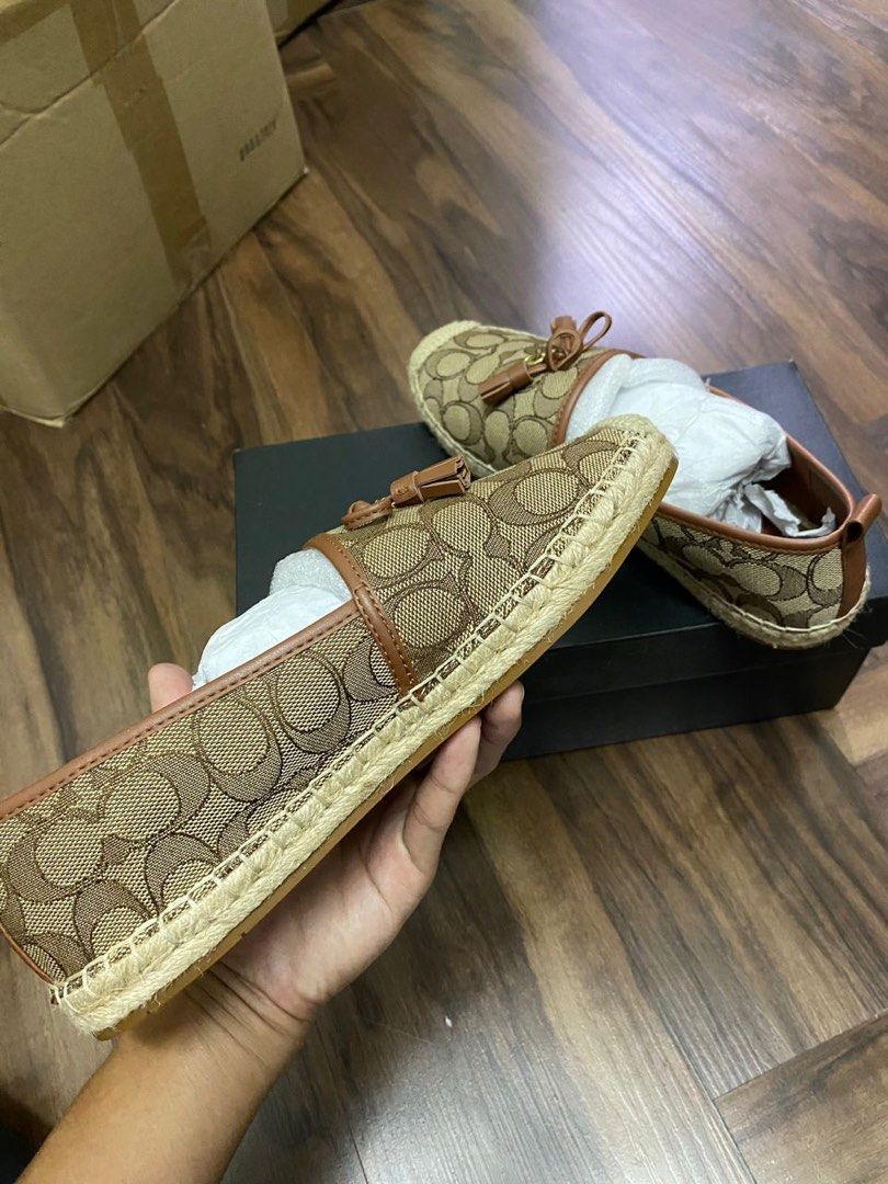 COACH CARSON ESPADRILLE Women s Fashion Footwear Loafers on