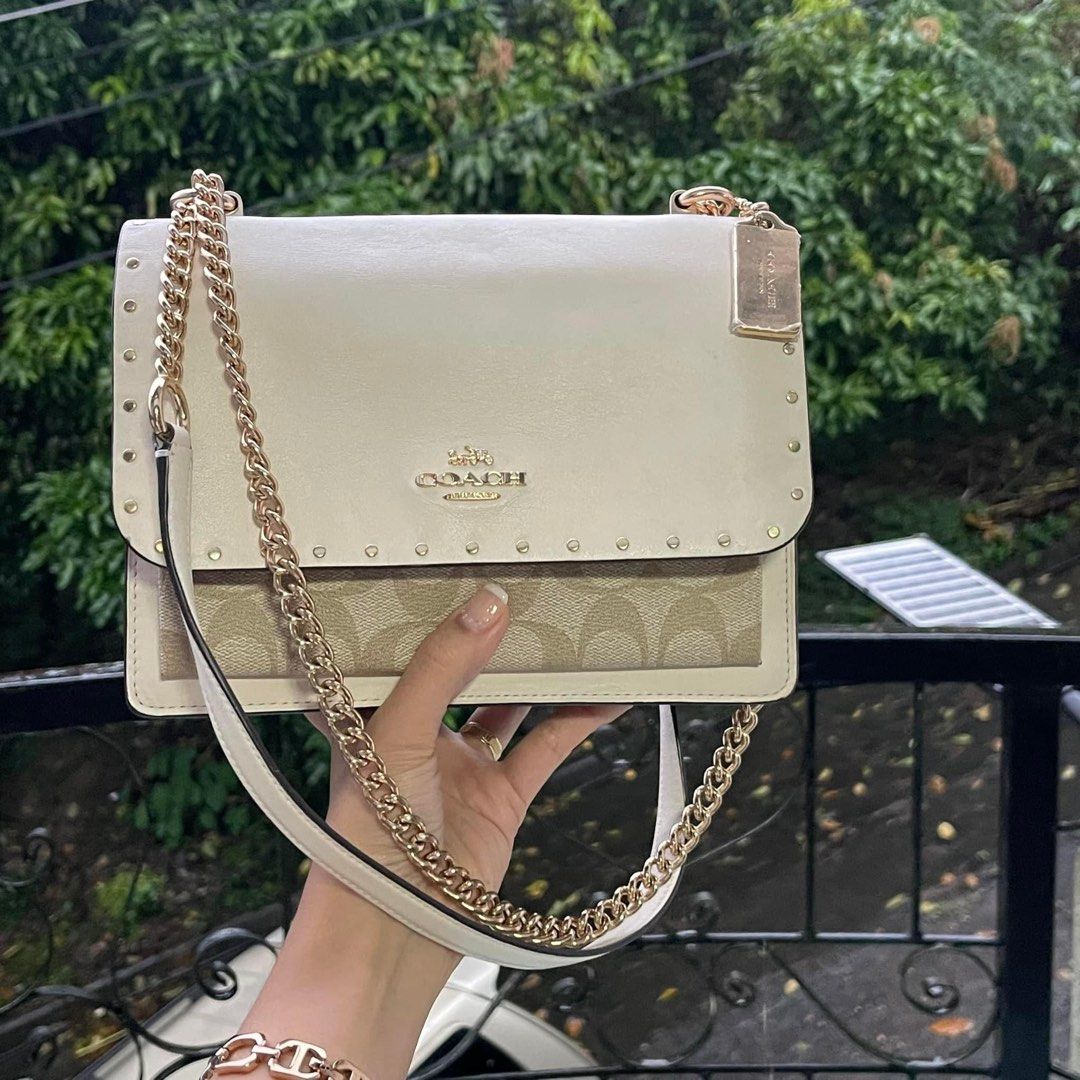 Coach studded bag clearance