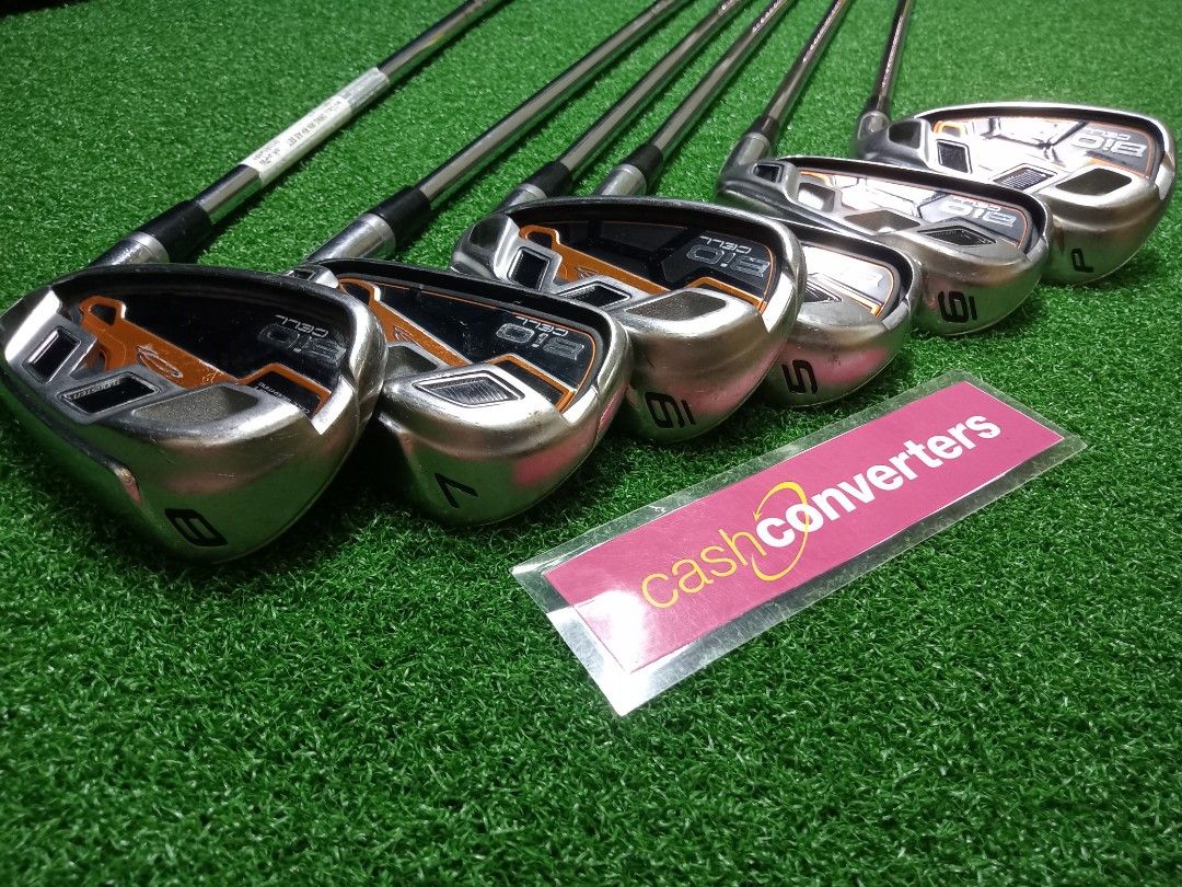Cobra Bio Cell Iron Golf Set i5/6/7/8/9/P Stainless Steel Shaft True