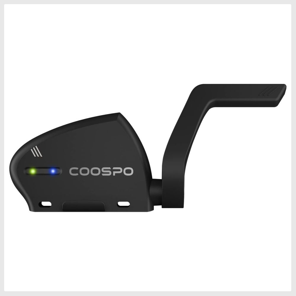 CooSpo Cadence and Speed Sensor 2 in 1 Bluetooth ANT Wireless RPM Cycling Cadence Sensor Bike Speed Sensor Compatible with Cycling Computer