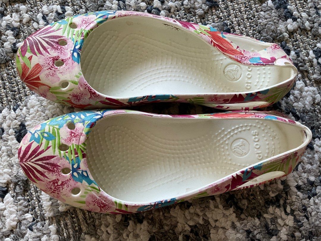 Crocs kadee sale floral print