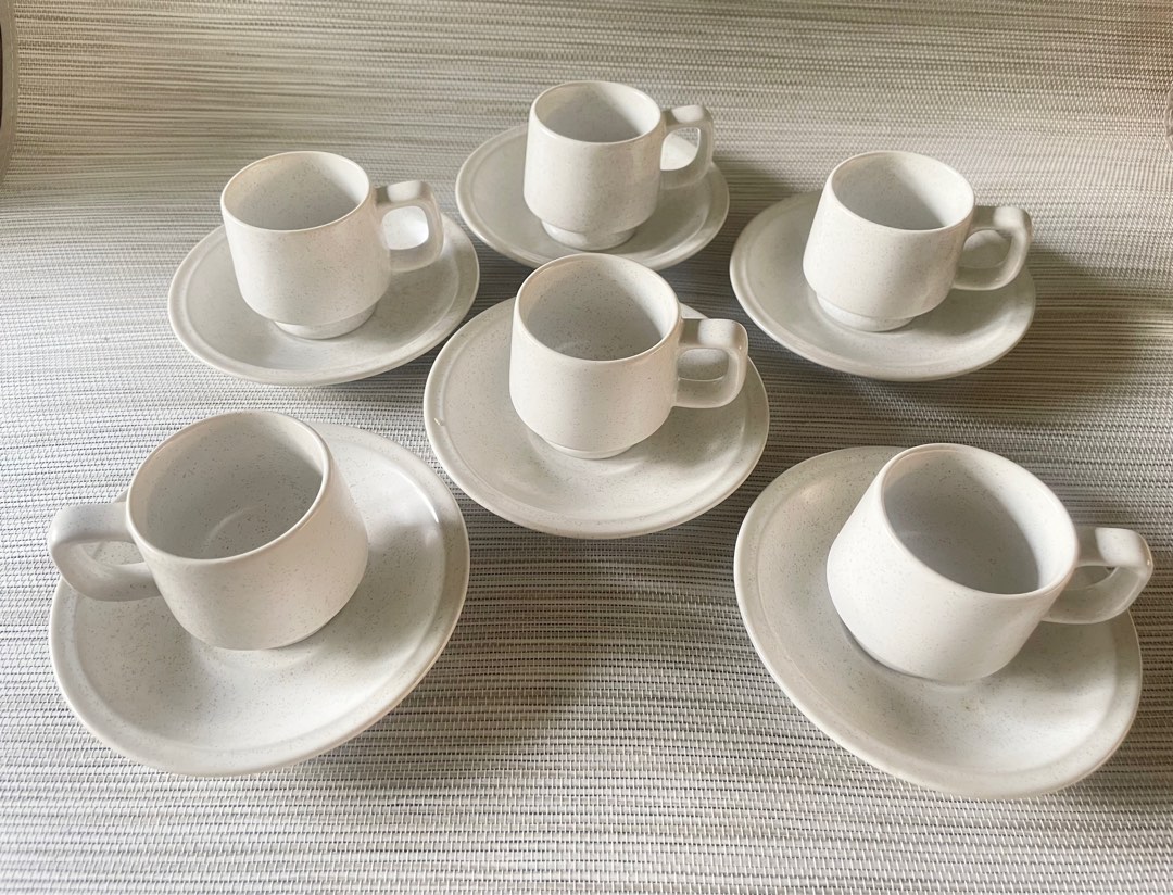 Demitasse Espresso Cup and saucer bundle set on Carousell
