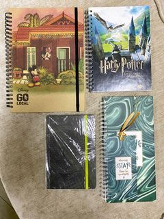 Disney, Harry Potter, Kidzania, Expression notebooks set of 4 (FREE postage)