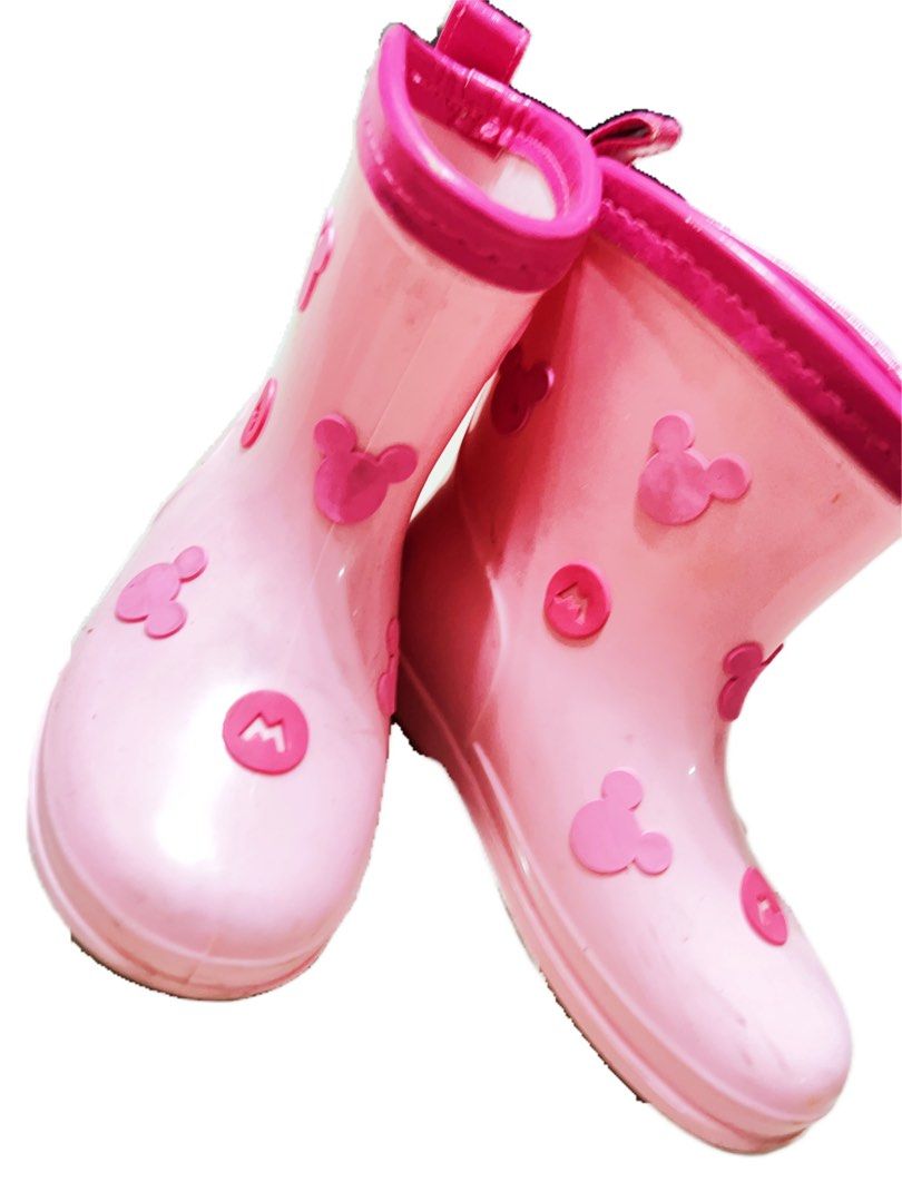 Disney Minnie mouse rain boots Babies Kids Babies Kids