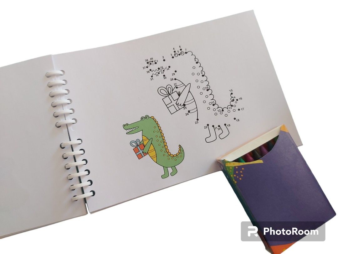 Dot to Dot Coloring Book on Carousell