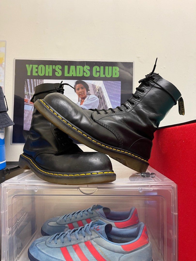 DR MARTENS 10i STEELTOE Men s Fashion Footwear Boots on Carousell