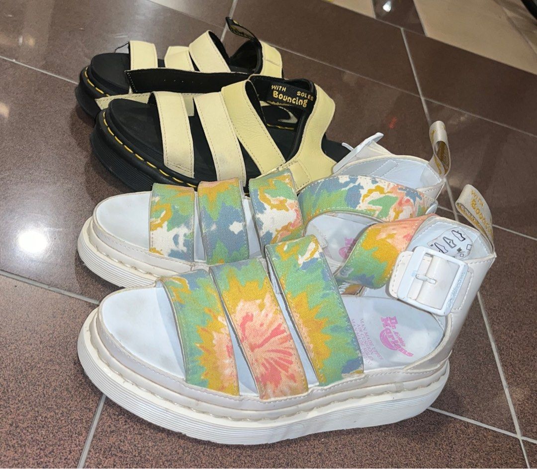Dr martens tie dye sandals shop
