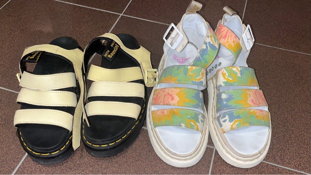 Dr martens tie dye sandals outlet