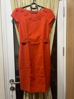 Dress teracota fit body