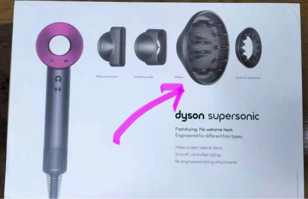 Dyson attachment diffusers, Beauty & Personal Care, Hair on Carousell