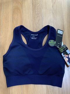 Plus size sports bra front zip sports bra/wireless bra/yoga bra/free gift  SB02, Women's Fashion, Activewear on Carousell