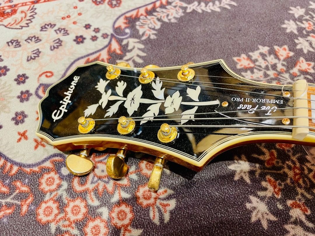 Epiphone Joe Pass Emperor-II Pro Vintage Natural 電結他, 興趣及