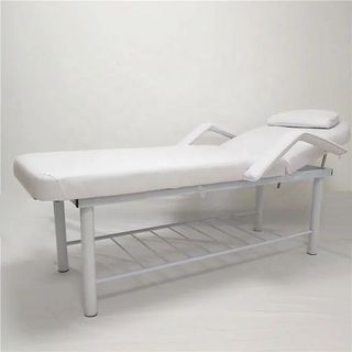 Facial Bed Clinic Bed Reclining White Bed