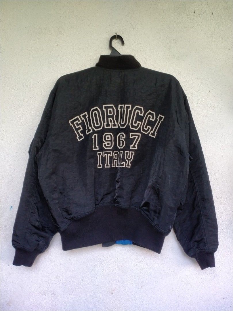 Vintage 80s 90s Fiorucci bomber jacket Men s Fashion Coats