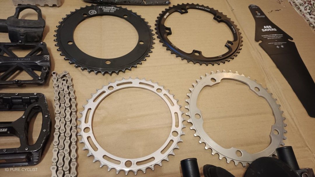 Fixed gear parts Fixie, Sports Equipment, Bicycles & Parts, Bicycles on