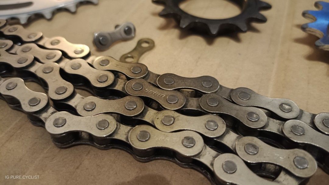 Fixed gear parts Fixie, Sports Equipment, Bicycles & Parts, Bicycles on