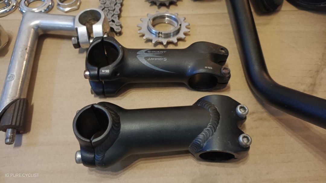 Fixed gear parts Fixie, Sports Equipment, Bicycles & Parts, Bicycles on